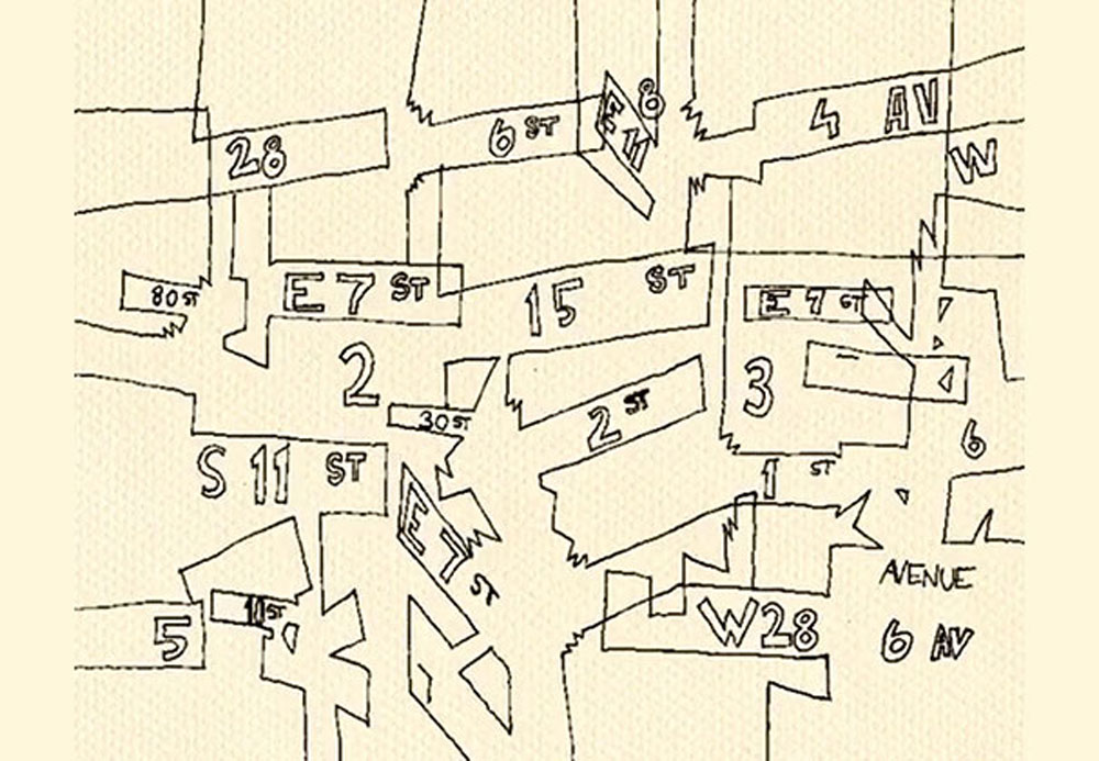 Marcel Pié, 'Five Months Trying to Draw New York' (2005)

