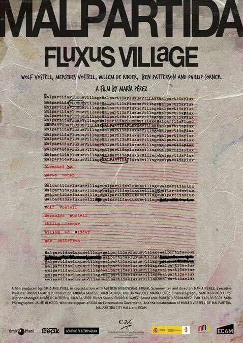 María Perez. 'Malpartida Fluxus Vilage'. Cartel. 73min / 2015
