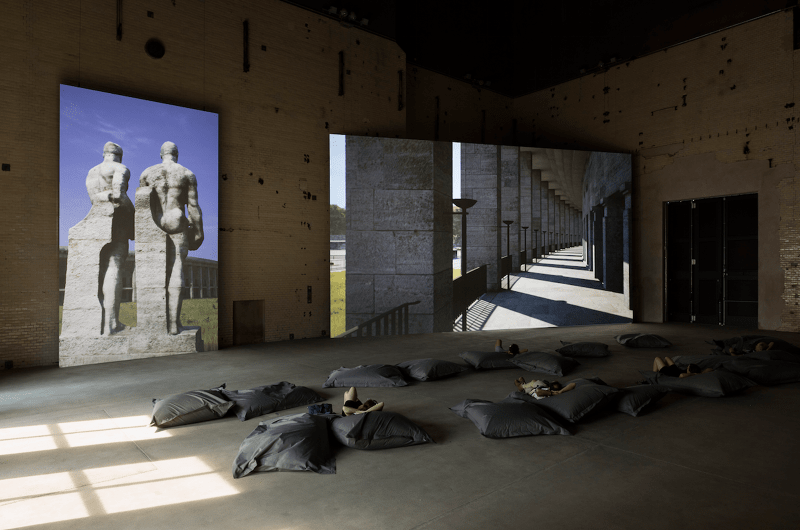 Installation view at KINDL Center for Contemporary Art, Berlin. Photo: Andrea Rossetti / Courtesy: Esther Schipper Berlin.