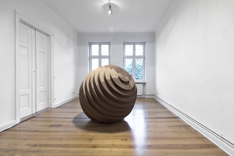 'Timber', solo show of Michele Spanghero at GM Berlin, 2016
