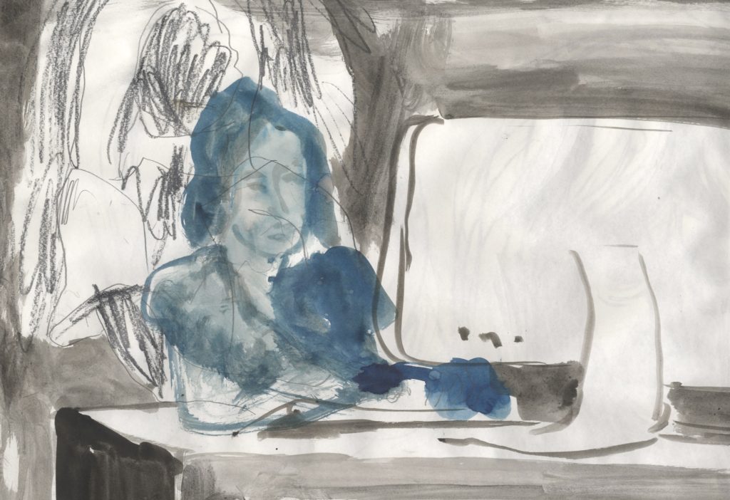 In a Flickering Light