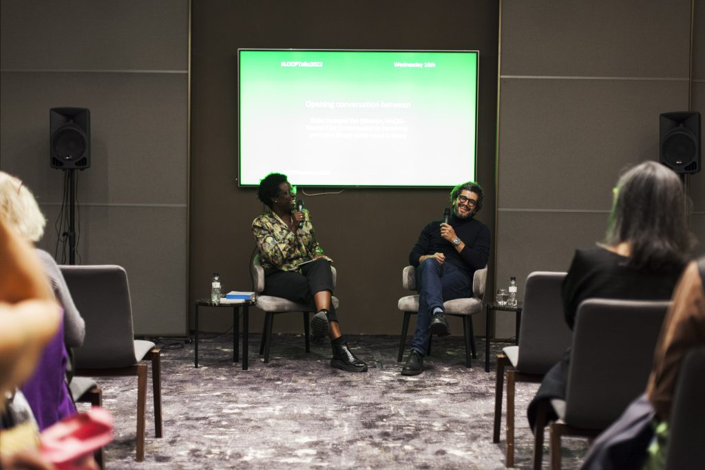 LOOP Talks 2022: Opening Conversation between Elvira Dyangani Ose and Basim Magdy