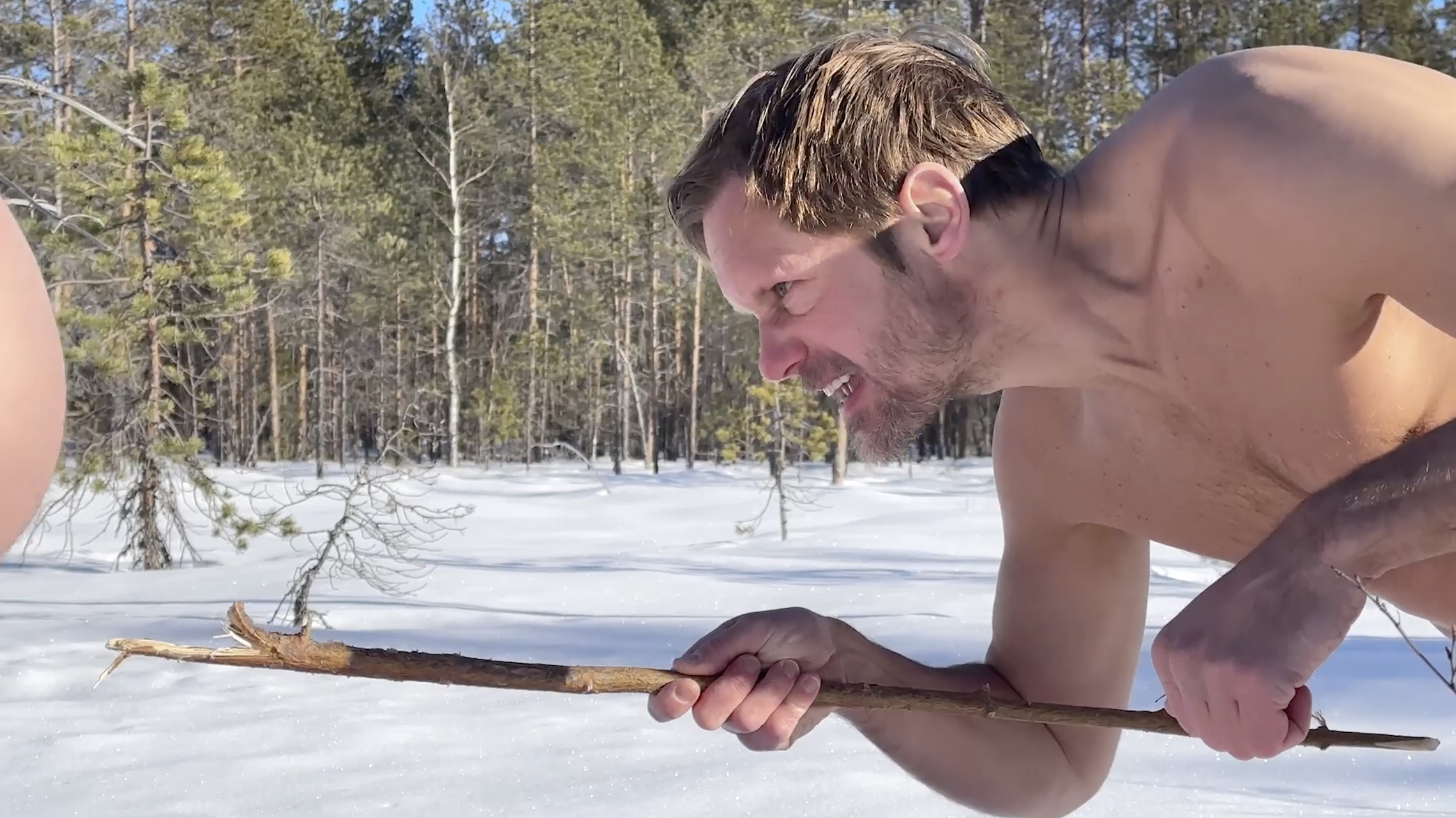 Men, Alexander Skarsgård and Juergen Teller, video stills, Luleå, 2023