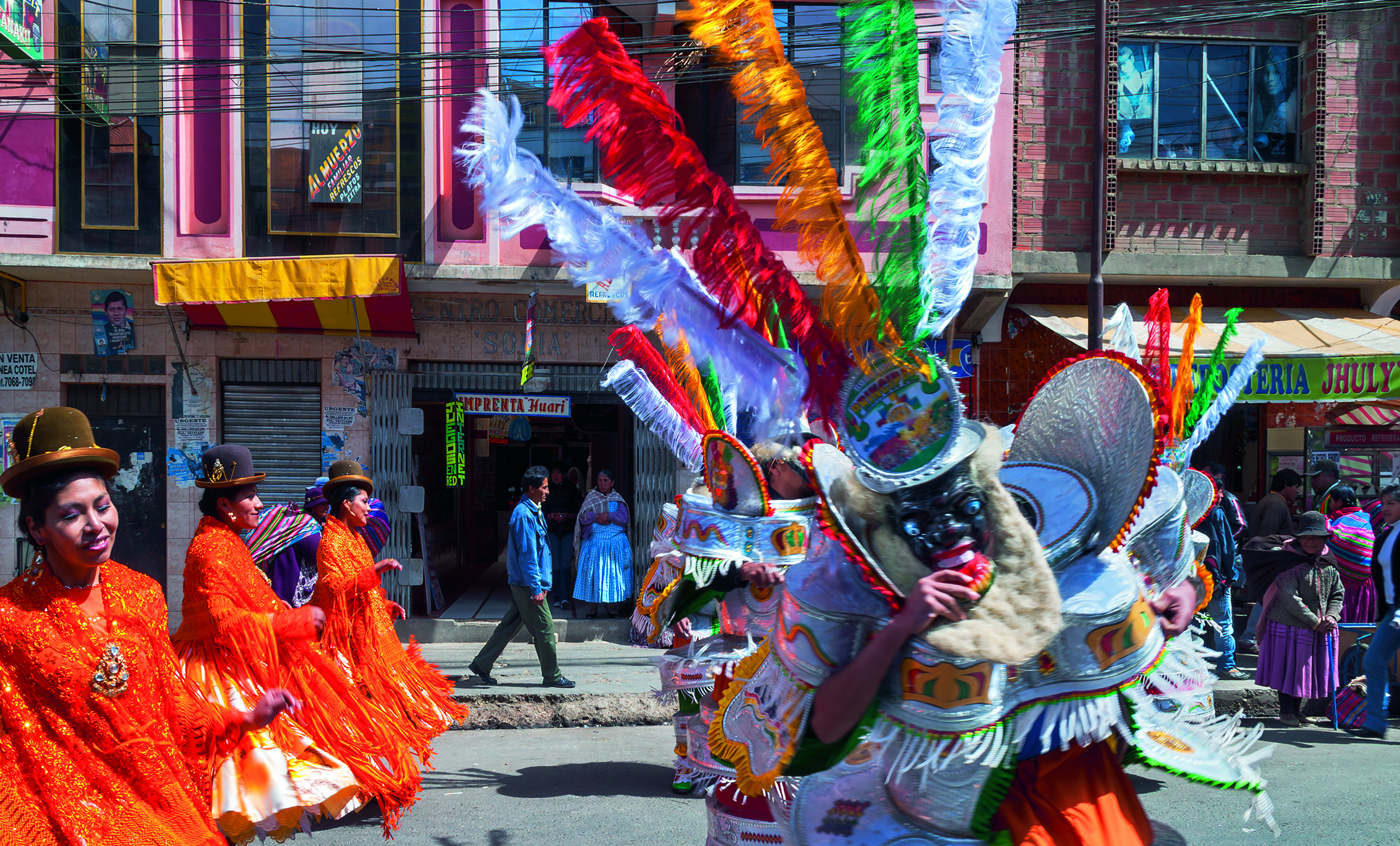 Every Building on Avenida Alfonso Ugarte – After Ruscha